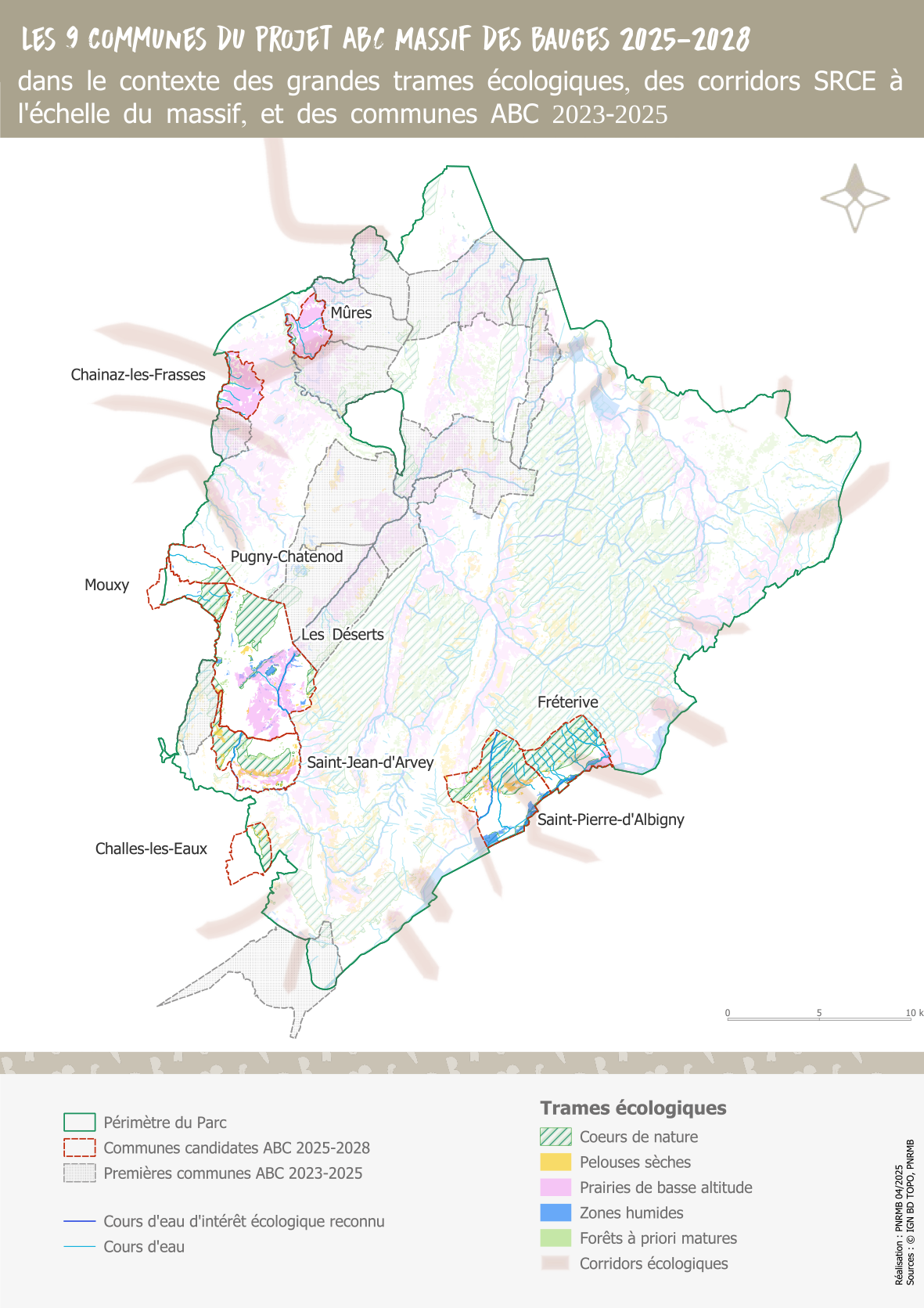 Annexe 2 - Carte des 9 communes